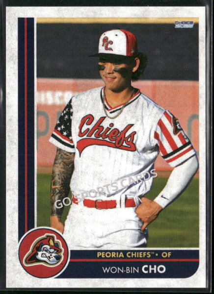 2025 Peoria Chiefs Won Bin Cho