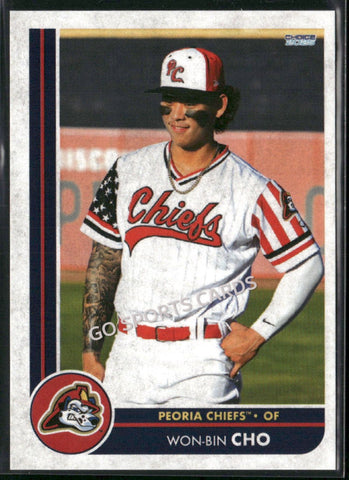 2025 Peoria Chiefs Won Bin Cho