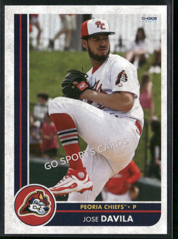 2025 Peoria Chiefs Jose Davila