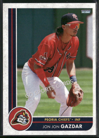 2025 Peoria Chiefs Jon Jon Gazdar