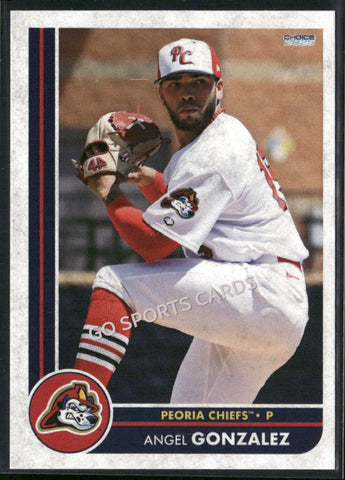 2025 Peoria Chiefs Angel Gonzalez