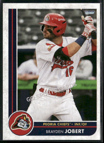 2025 Peoria Chiefs Brayden Jobert
