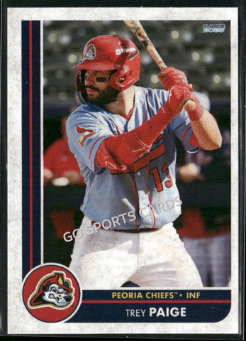 2025 Peoria Chiefs Trey Paige