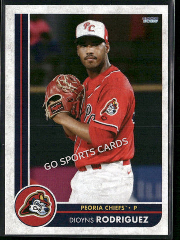 2025 Peoria Chiefs Dionys Rodriguez
