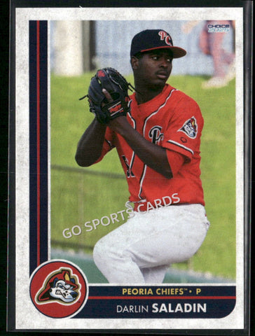 2025 Peoria Chiefs Darlin Saladin