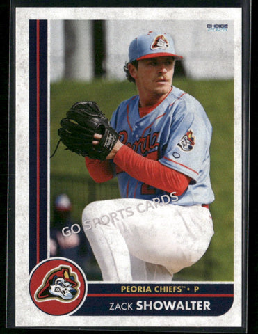 2025 Peoria Chiefs Zack Showalter