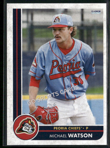 2025 Peoria Chiefs Michael Watson