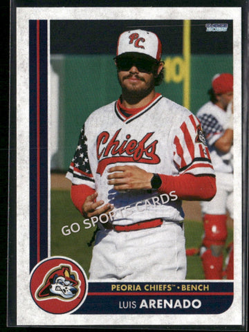 2025 Peoria Chiefs Luis Arenado