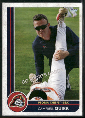 2025 Peoria Chiefs Campbell Quirk