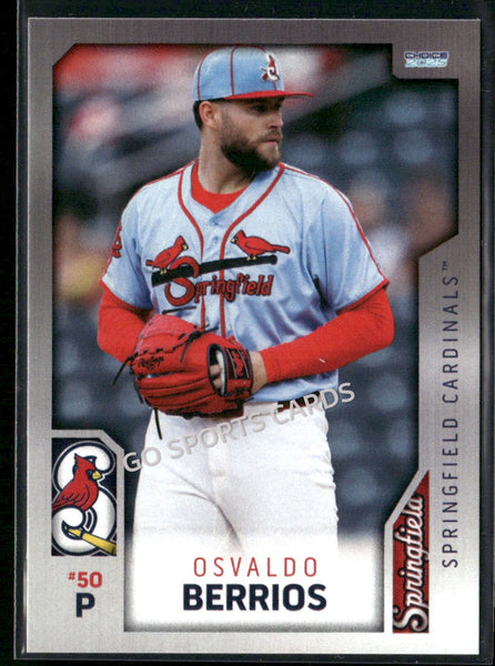 2025 Springfield Cardinals Osvaldo Berrios