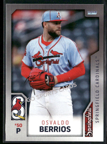 2025 Springfield Cardinals Osvaldo Berrios