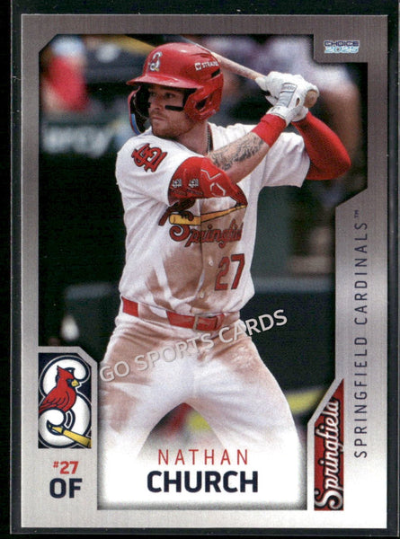 2025 Springfield Cardinals Nathan Church