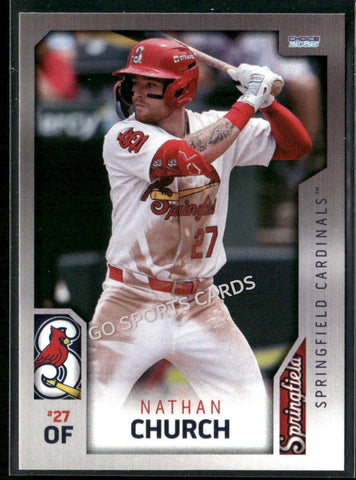 2025 Springfield Cardinals Nathan Church