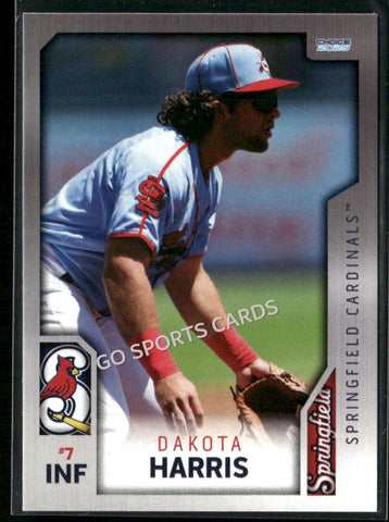 2025 Springfield Cardinals Dakota Harris