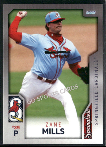 2025 Springfield Cardinals Zane Mills