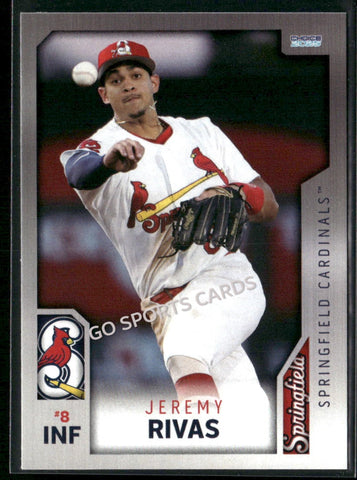 2025 Springfield Cardinals Jeremy Rivas