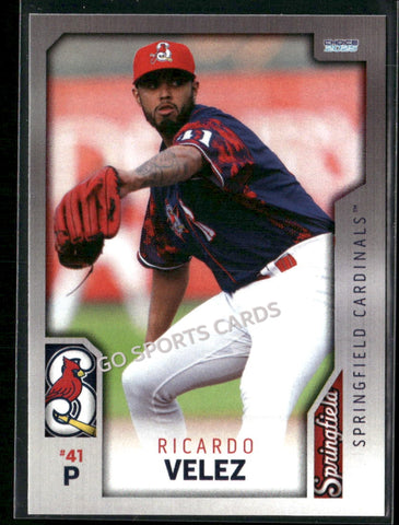 2025 Springfield Cardinals Ricardo Velez