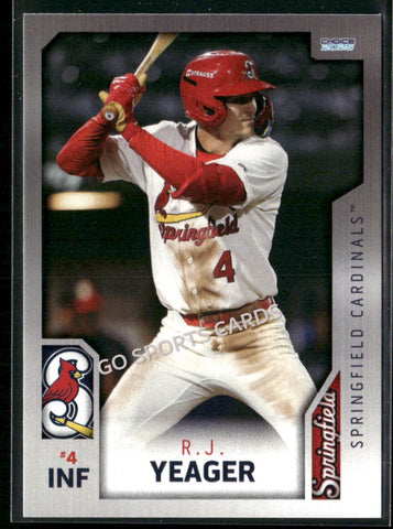 2025 Springfield Cardinals RJ Yeager