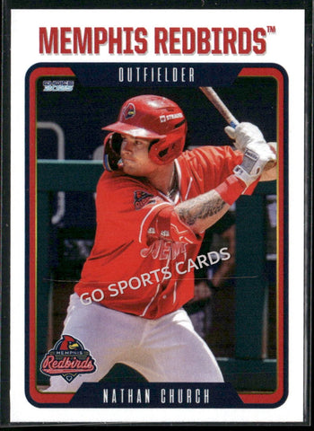 2025 Memphis Redbirds Nathan Church