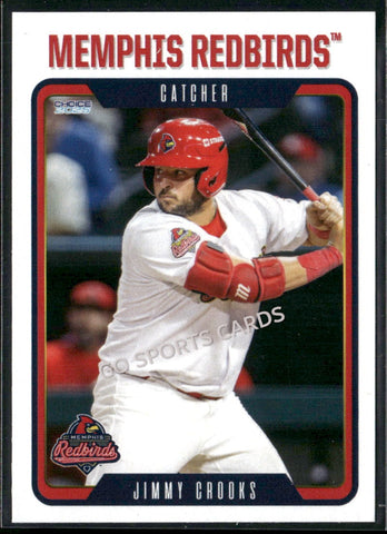 2025 Memphis Redbirds Jimmy Crooks