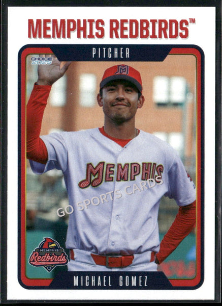 2025 Memphis Redbirds Michael Gomez