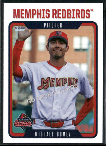 2025 Memphis Redbirds Michael Gomez