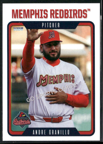 2025 Memphis Redbirds Andre Granillo