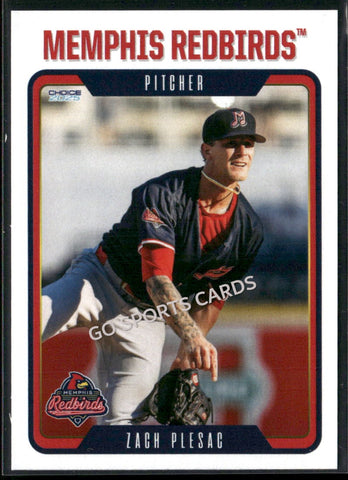 2025 Memphis Redbirds Zach Plesac