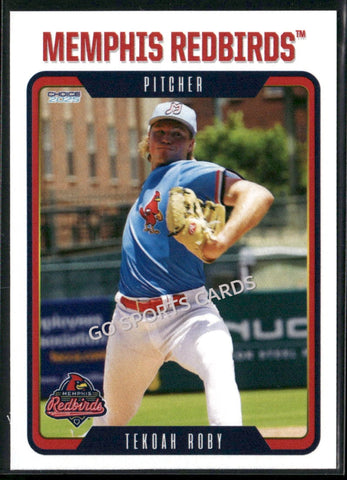 2025 Memphis Redbirds Tekoah Roby