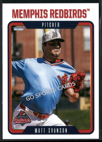 2025 Memphis Redbirds Matt Svanson