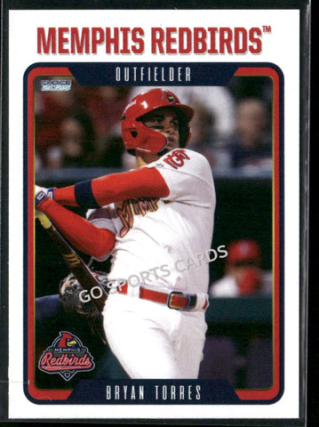 2025 Memphis Redbirds Bryan Torres