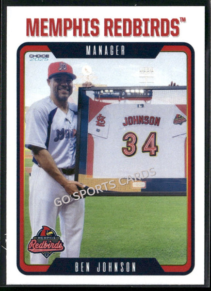 2025 Memphis Redbirds Ben Johnson