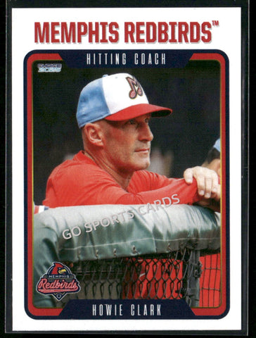 2025 Memphis Redbirds Howie Clark