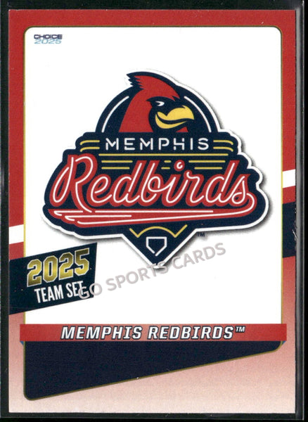 2025 Memphis Redbirds Header Checklist