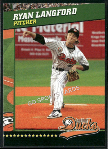 2025 Long Island Ducks Ryan Langford