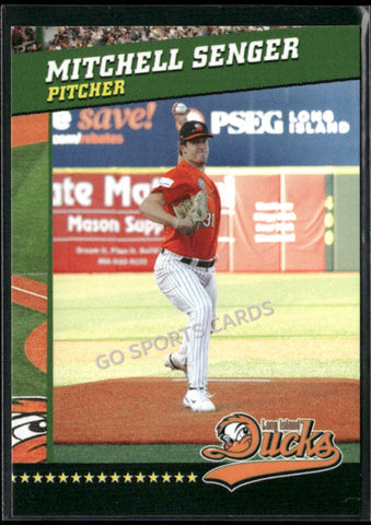 2025 Long Island Ducks Mitchell Senger
