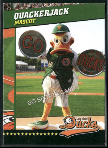 2025 Long Island Ducks Quackerjack Mascot
