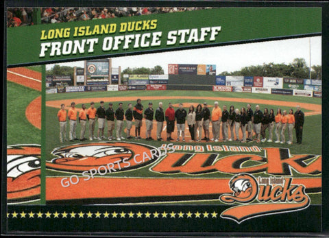 2025 Long Island Ducks Fron Office Staff