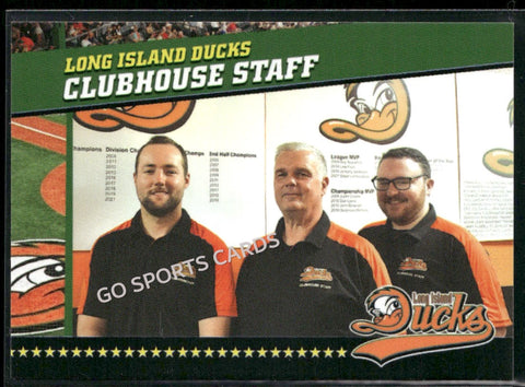 2025 Long Island Ducks Emil Coccaro Harrison Finnerty Stephen Levin