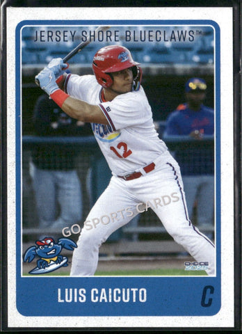 2025 Jersey Shore BlueClaws Luis Caicuto