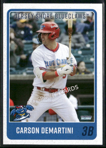 2025 Jersey Shore BlueClaws Carson Demartini