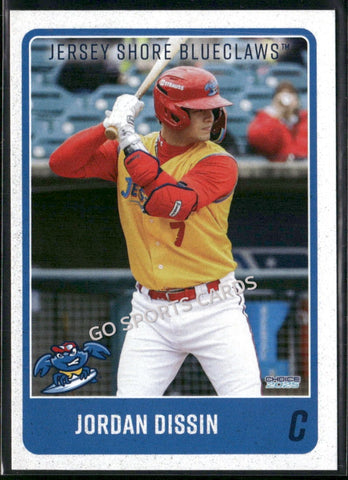 2025 Jersey Shore BlueClaws Jordan Dissin