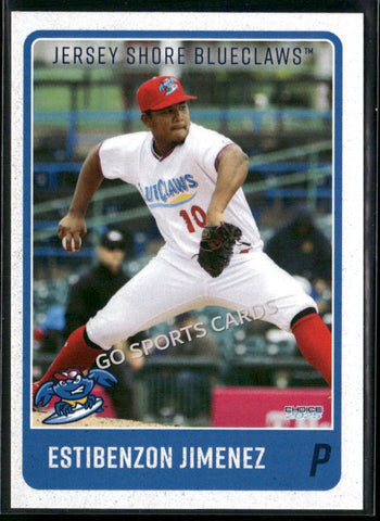 2025 Jersey Shore BlueClaws Estibenzon Jimenez