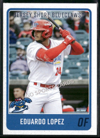 2025 Jersey Shore BlueClaws Eduardo Lopez