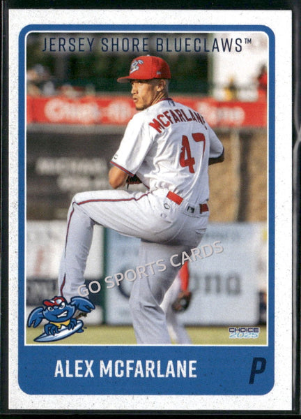 2025 Jersey Shore BlueClaws Alex McFarlane