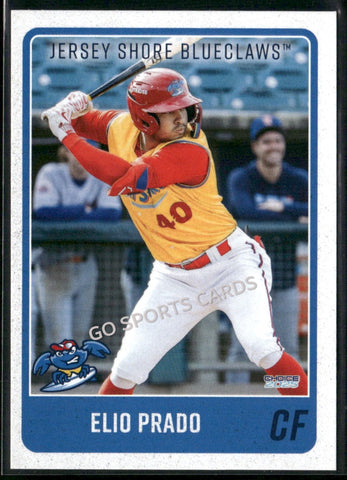 2025 Jersey Shore BlueClaws Elio Prado