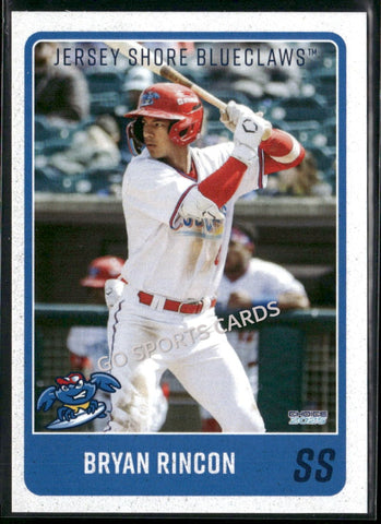 2025 Jersey Shore BlueClaws Bryan Rincon