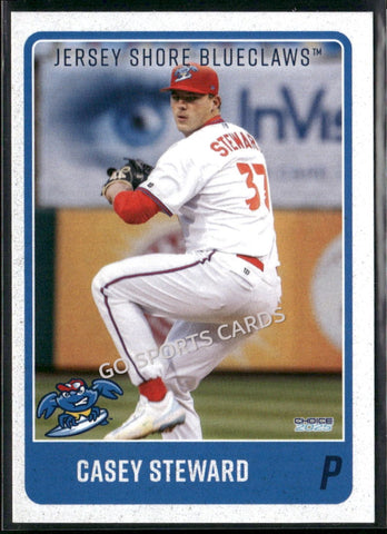 2025 Jersey Shore BlueClaws Casey Steward