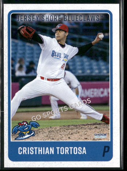 2025 Jersey Shore BlueClaws Cristhian Tortosa