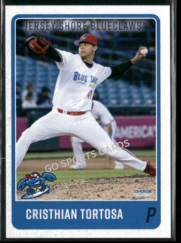 2025 Jersey Shore BlueClaws Cristhian Tortosa